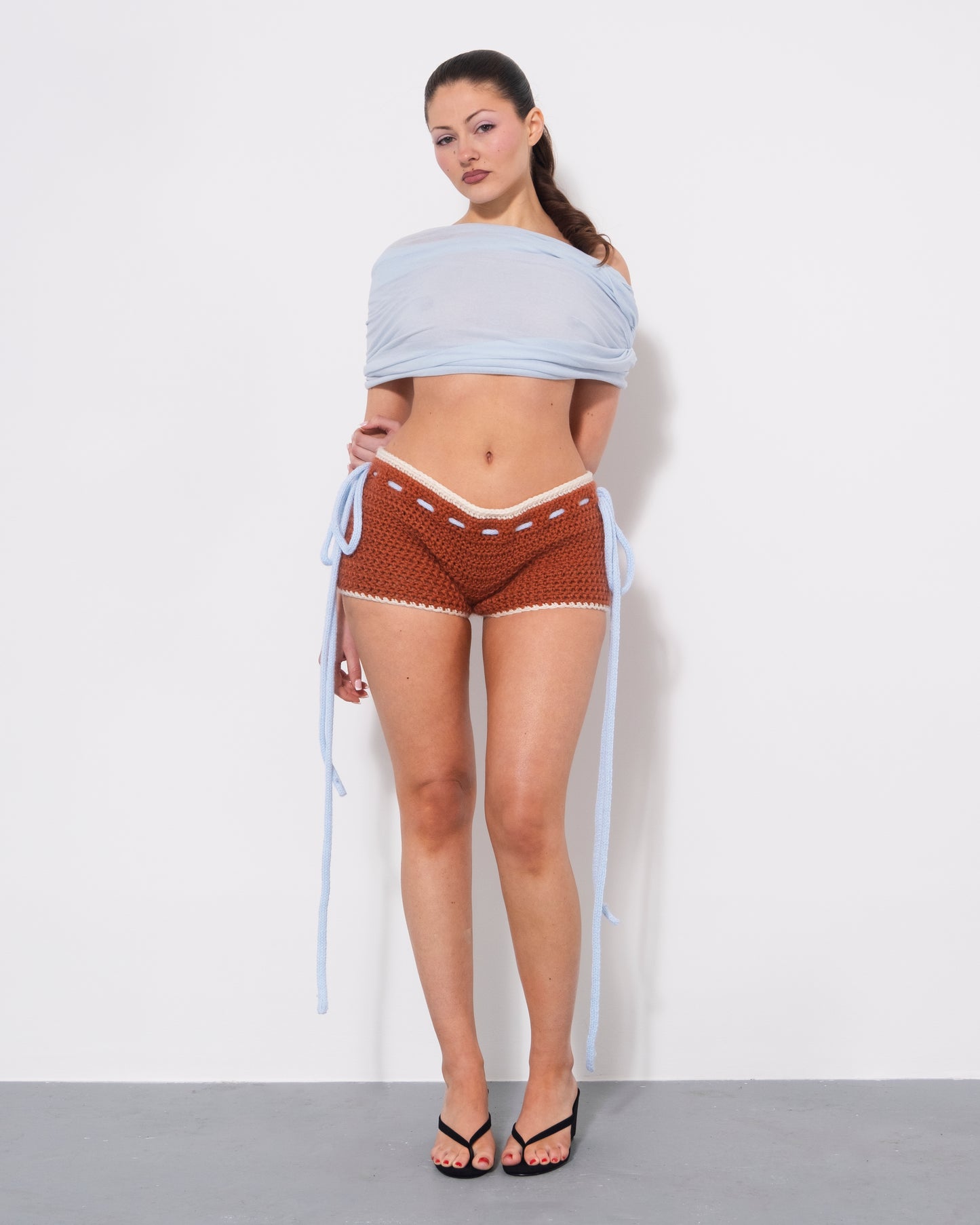 Mohair Clay Scrunch Booty's