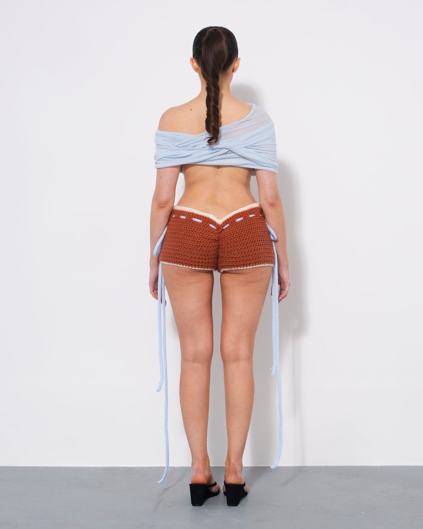 Mohair Clay Scrunch Booty's