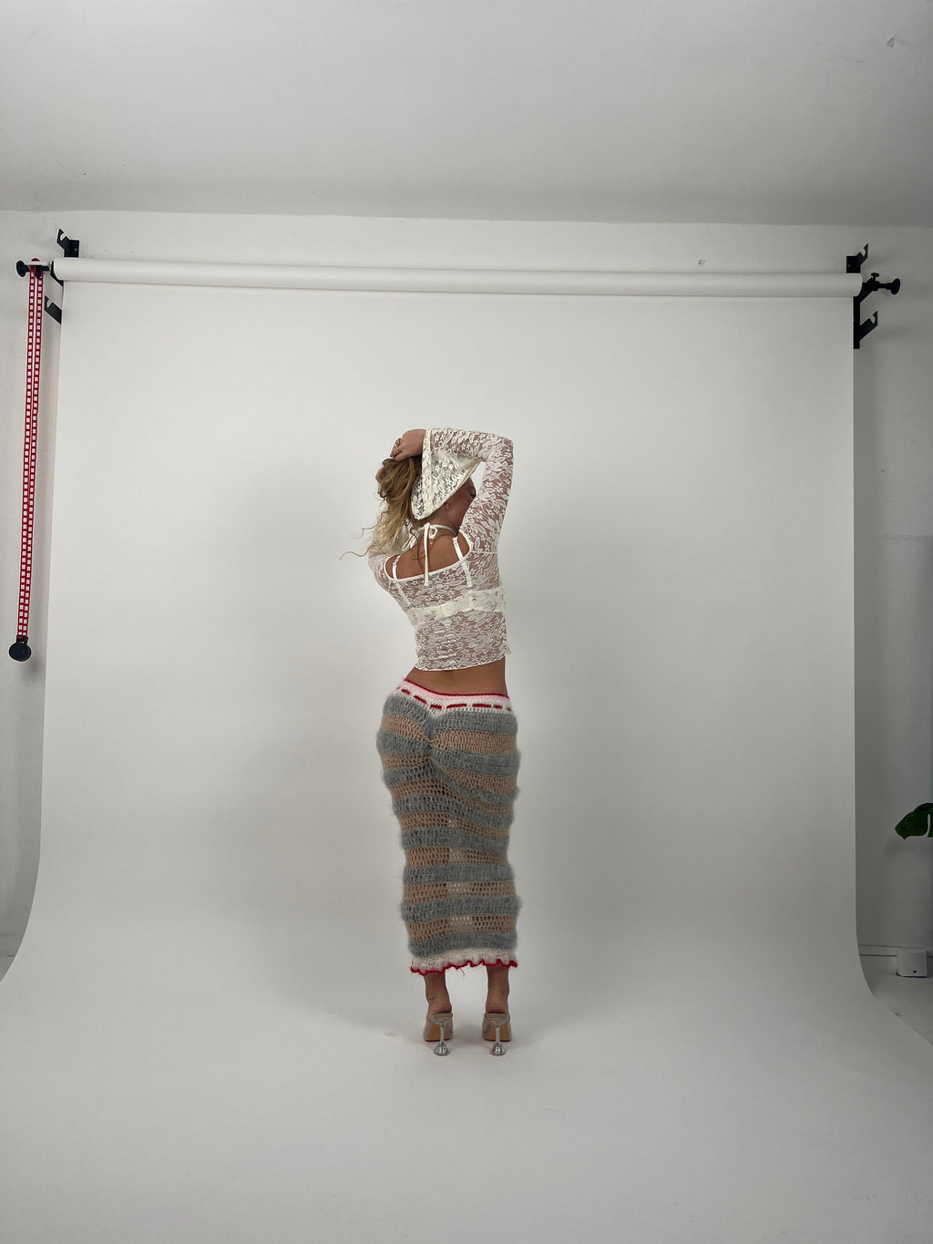 Custom crochet skirt