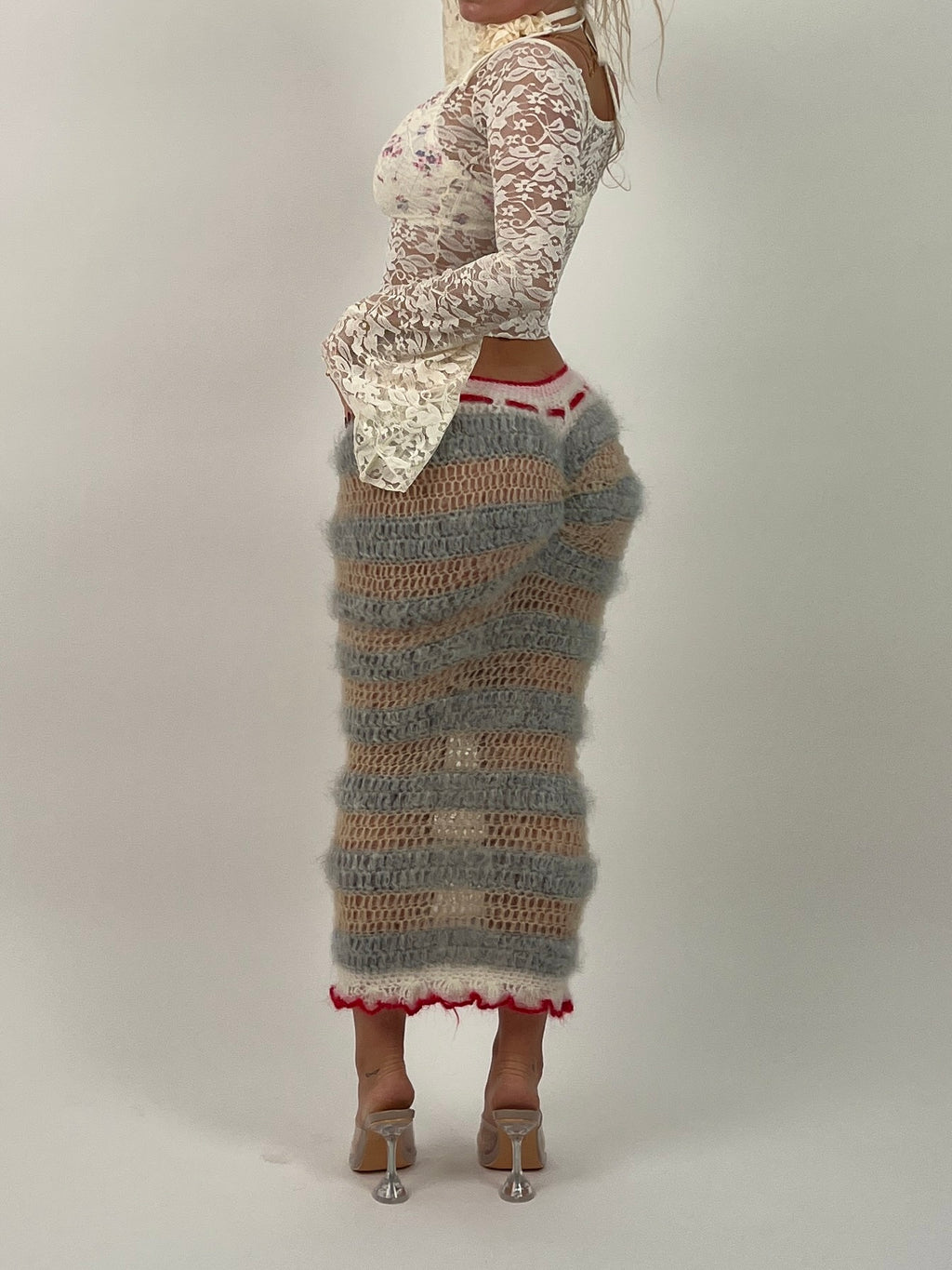 Custom crochet skirt