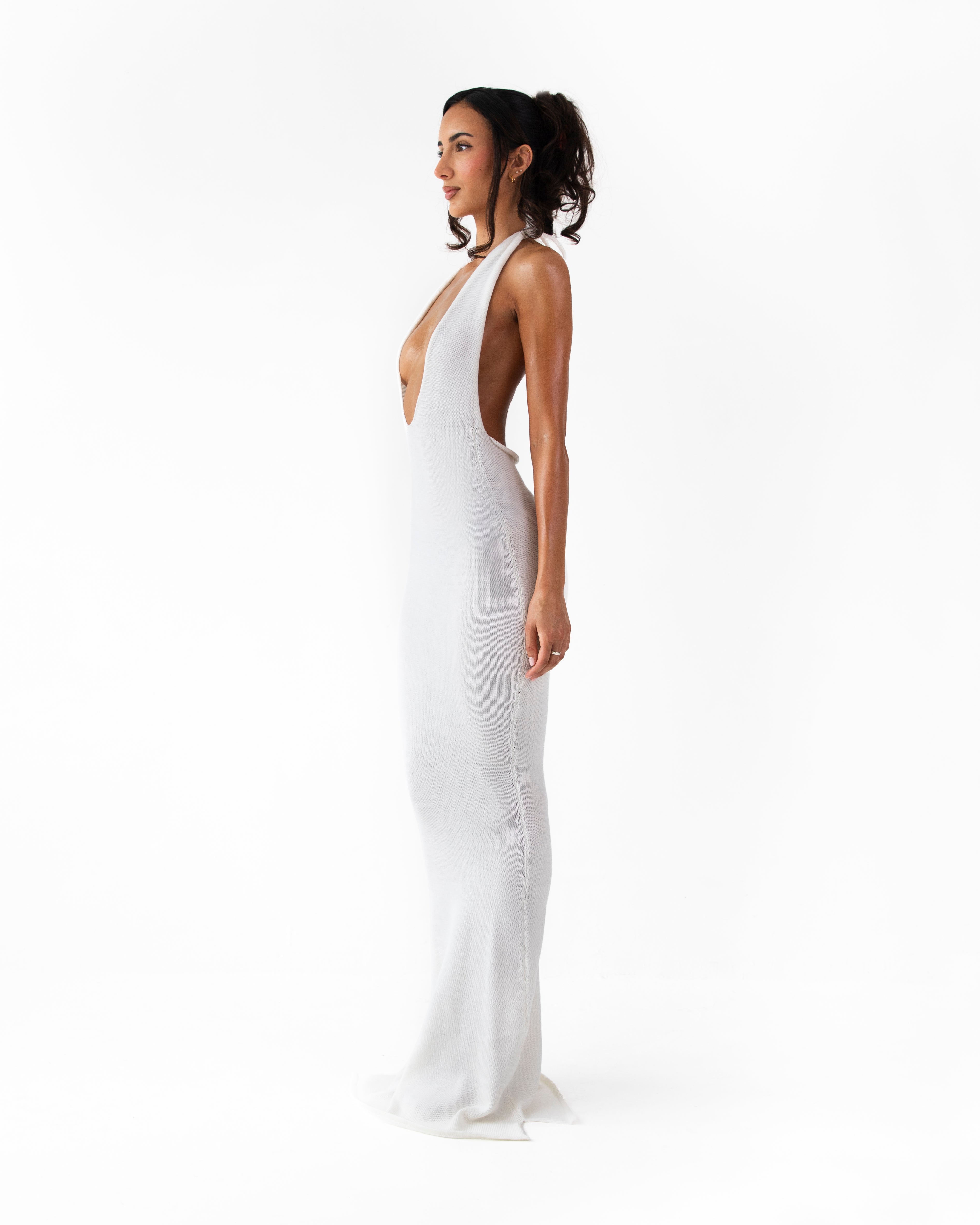 Gabriette Halter Maxi Dress